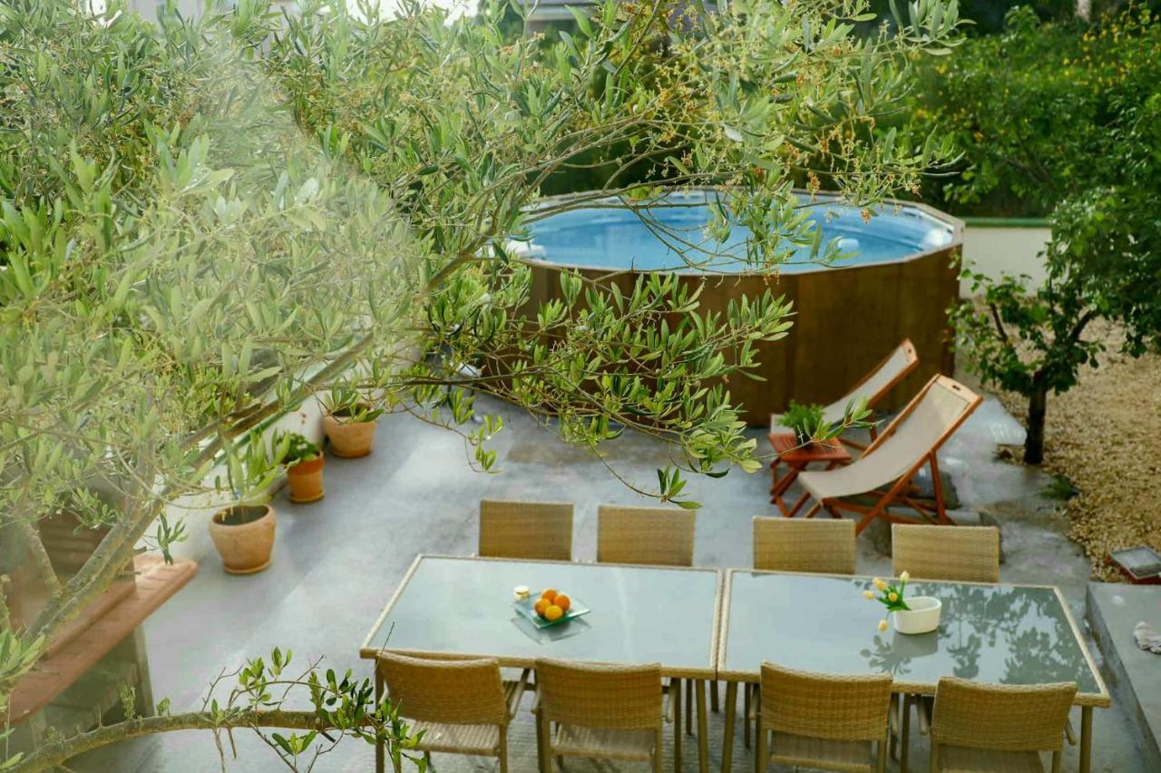 The Florens Residence Near The Beach With The Pool, Bbq And Kids Playground, Zadar Diklo Exterior photo